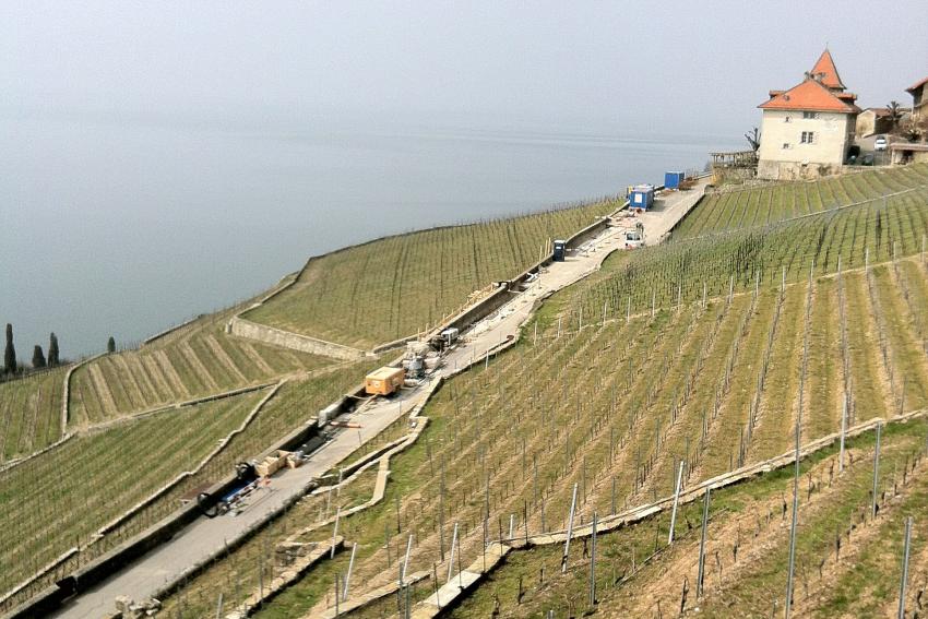 Renforcement d’un mur de soutènement existant