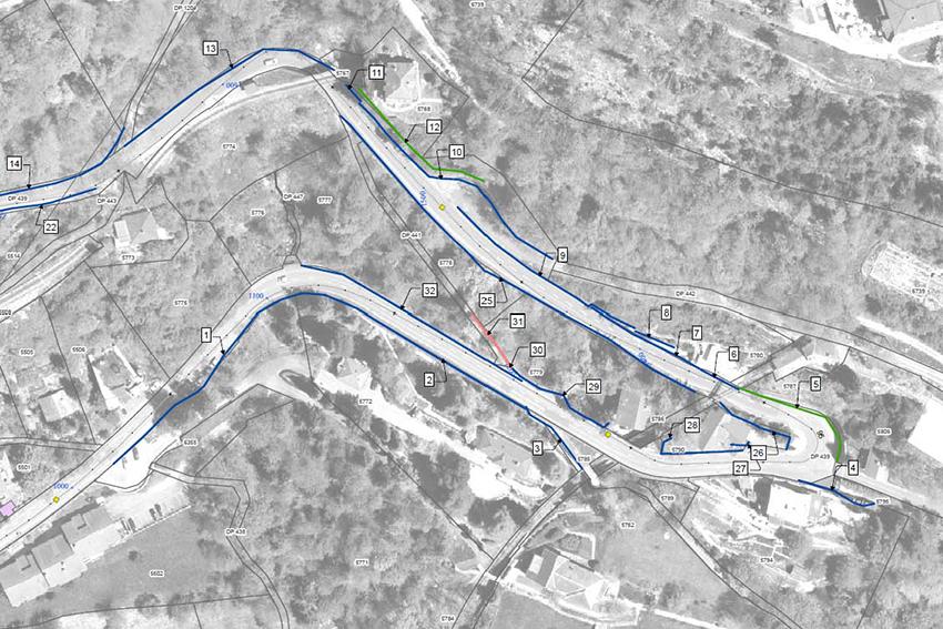 Réseau des routes cantonales du canton de Vaud – Gestion des murs de soutènements - Inventaire et évaluation sommaire des risques