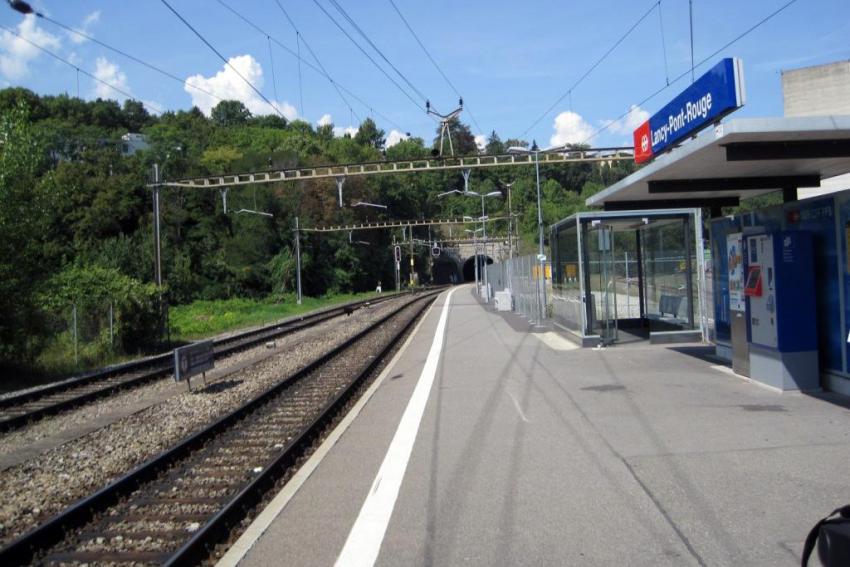 Liaison ferroviaire Cornavin – Eaux-Vives - Annemasse (France), Lot 2 – Secteur St.-Jean – La Praille.